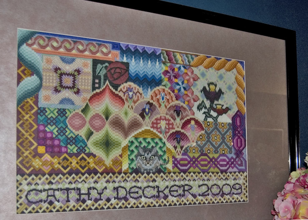 Bargello Sampler I worked in 2009